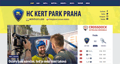 Desktop Screenshot of kert-park.cz